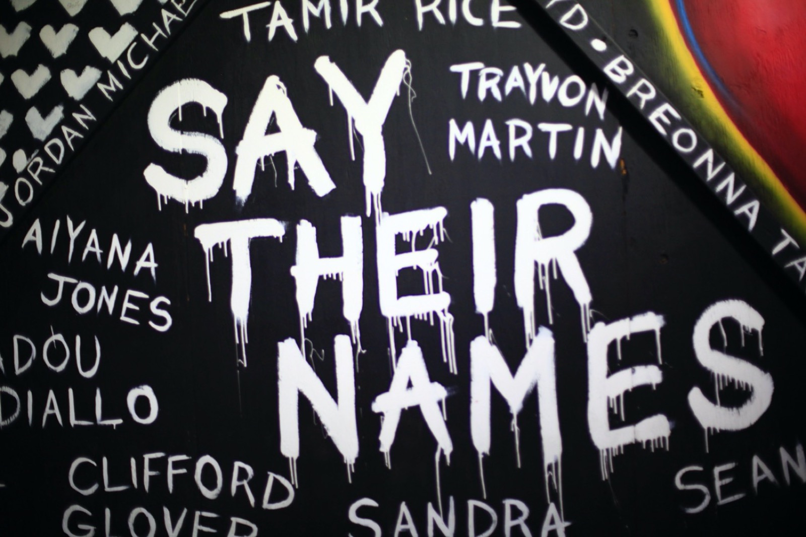 Say Their Names graphic